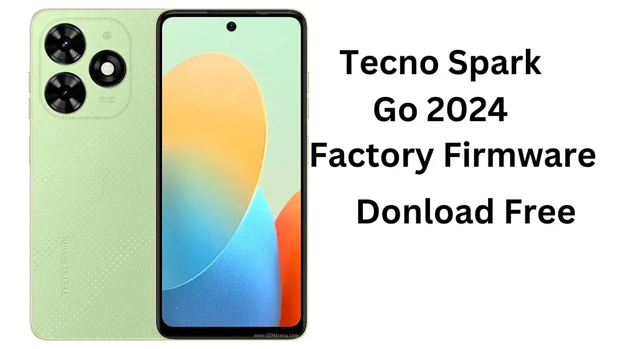 Tecno Spark Go 2024 BG6m Official Firmware Free Download Without Password