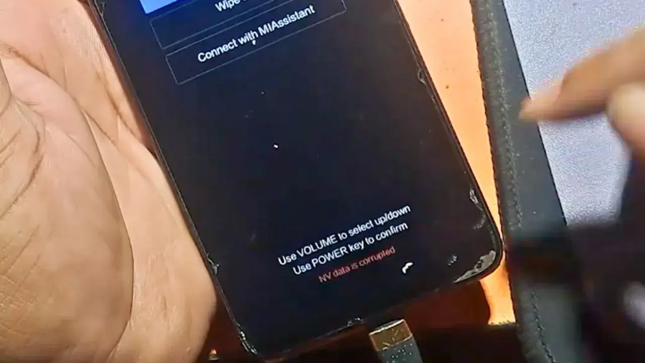 redmi note 11 pro nv data is corrupted solution